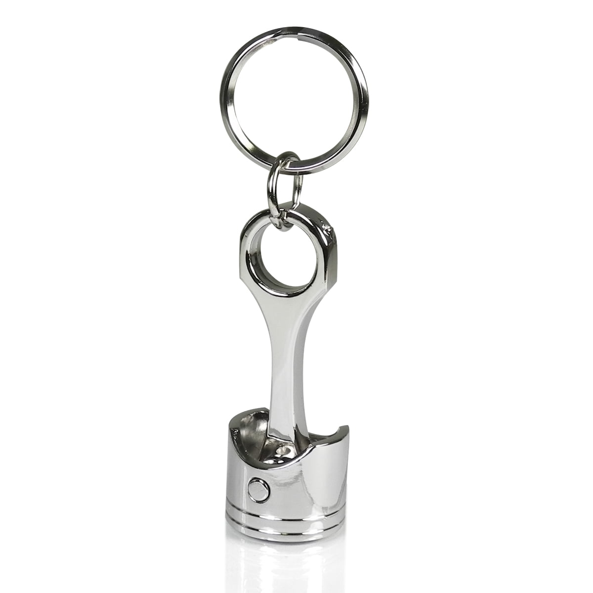 Ford Mustang GT Piston Style Metal Key Chain