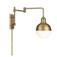 thumbnail image 5 of Trade Winds Arlington Wall Sconce in Warm Brass, 5 of 5