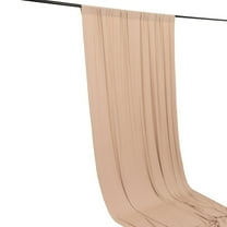 BalsaCircle 5x10 feet Nude 4-Way Stretch Spandex Divider Backdrop Curtain Home Decorations