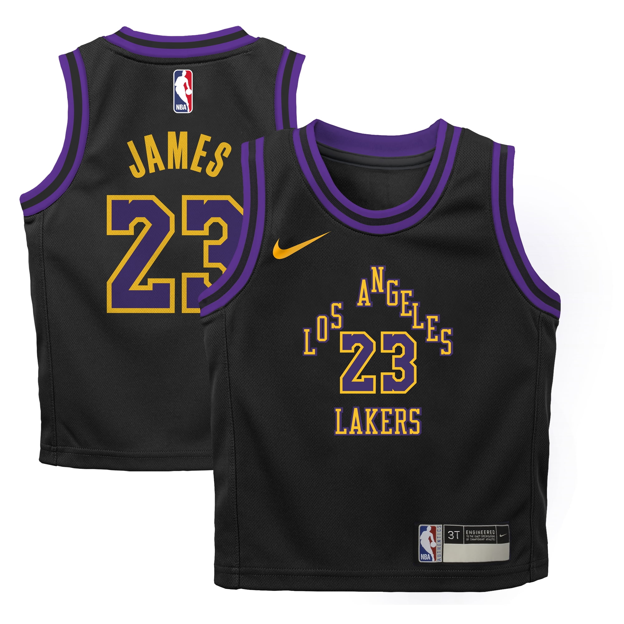 infant lebron james lakers jersey