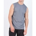 thumbnail image 3 of Real Essentials 5 Pack: Men's Mesh Active Athletic Tech Tank Top - Workout & Training Activewear (Available in Big & Tall), 3 of 5