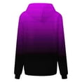 thumbnail image 5 of QUINDOS Womens Hoodies Plus Size Drop Shoulder Sweatshirts Women Casual Gradient Color Long Sleeve Crew Neck Pullover Tops, 5 of 7