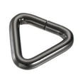 thumbnail image 4 of Unique Bargains 20mm Inner Width Triangle Ring Buckle Iron Electroplated Dark Gray 20 Pack, 4 of 5