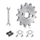 thumbnail image 1 of Piñón de cadena 420 13T Piñón delantero 17 mm Compatible con 50cc 70cc 90cc 110cc 125cc 140cc15cc 160cc Lifan Loncin Dirt Bike ATV Go Kart Piñón, 1 of 1