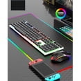 thumbnail image 4 of RHEA- Gaming Keyboard And Mouse Led Light Backlit Mechanical Feel For Computer Desktop, 4 of 6
