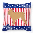 thumbnail image 2 of Carolines Treasures BB3340PW1818 USA Patriotic Brussels Griffon Fabric Decorative Pillow, 2 of 2