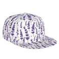thumbnail image 2 of Uemuo Lavender Flowers Pattern Women's Baseball Cap,Straight Brim Hat,Golf Dad Hat,Travel Hat,Sun Protection Cap,Everyday Accessory, 2 of 9