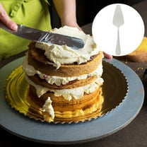 SILENRADAWN Cake Shovel Pizza Fondant Server 201 Stainless Steel Multifunctional Practical 1Pcs