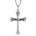 thumbnail image 1 of Sterling Silver Crucifix Pendant, 1 1/4 inch, 1 of 1