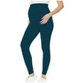 thumbnail image 2 of successthop Maternity Clothes for Women Dress Plus Size Maternity Pants Elastic Waist Full Length Trouser Curvy Beach Pants for Mother No Compression of the Stomach Solid Yoga Blue S Casual Clothes, 2 of 6