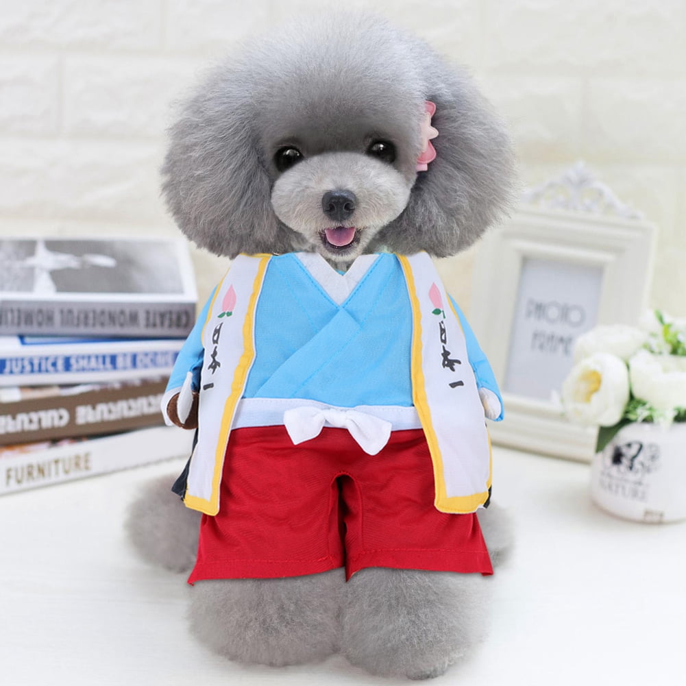 samurai dog costume