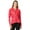 Palmetto Rose, variant on Terry Strada Long Sleeve Bike Jersey - Women's Athletic Fit, Full Front Zip Cool Weather Cycling Top