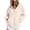 Beige #040, variant on Womens Zip Up Hoodies 2026 Y2K Casual Long Sleeve Zipper Sweatshirts Fall Winter Comfy Track Jackets with Pockets, L