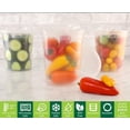 thumbnail image 5 of Set de 24 Recipientes de Plástico para Alimentos de 32 oz con Tapas Herméticas Libres de BPA Apilables y Seguros para Microondas, 5 of 5