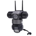 thumbnail image 1 of Cámara de Seguridad de Lente Triple de 2MP Cámaga de Seguridad Wifi de 2.4Ghz Con Detección de MoviMiento 2 de Soporte de Alarma Inteligente Hasta 128 G, 1 of 7