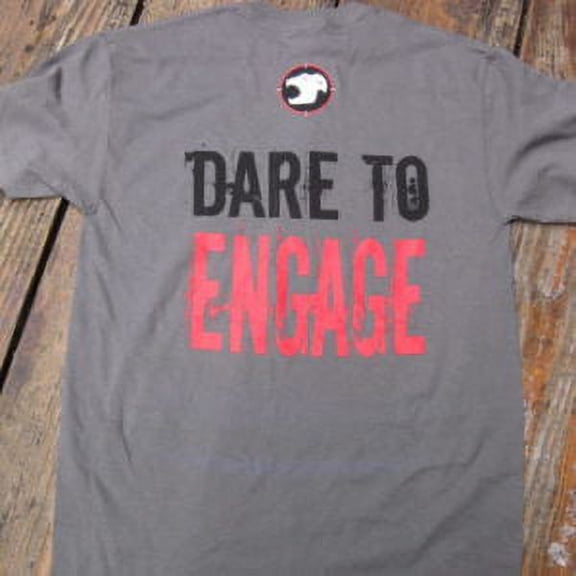 Skunk Ape Tree Stands Dare To Engage T shirt, Large