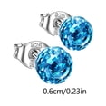 thumbnail image 4 of Kcodviy Women'S Earrings Christmas Gifts For Women, 6Mm ,Valentine'S Day Anniversary Birthday Gift 80S Earrings For Women Clip On Earrings For s Big Earring Clip On Stud Earrings Dangle, 4 of 4