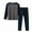 0-Grey1569, variant on WOYY Girls Thermal Underwear Base Layer Long Sleeve Top Pants Loungewear Set Sleepwear Set Kids 2Pcs Set, Sizes 3-4