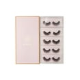 thumbnail image 6 of Lashes False Eyelashes - Eye Lashes Mink Lashes 5 Pairs 6D Lashes Pack Fluffy Lashes Fake Eye Lashes Natural Look Wispy Eyelashes Strip Lash Faux False Eyelashes Extensions Kit | 001-15mm, 6 of 13
