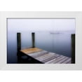 thumbnail image 3 of Alan Hausenflock 14x11 White Modern Wood Framed Wall Art Titled - Stillness on the Water I, 3 of 5