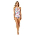 thumbnail image 4 of Anne Cole womens  High Neck With Ruffle Strap One-Piece, 8, 4 of 5