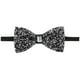 thumbnail image 1 of INSPIRE CHIC Corbata de Moño para Mujeres con Diamantes Finos Brillantes, Collar Ajustable, Corbata de Moño Negra, 1 of 5