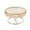 Yellow, variant on Mouliraty Fruit Bowl Pedestal Bowl Decorated Fruit Tray For Kitchen Counter And Dining Table Footed Bowls For Tea Parties Bread And Salad Bowl With Golden