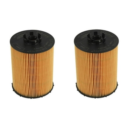 Bmw Genuine Oil Filter - BMW 550i 650i 750i 760i X5 Set of 2 OEM HENGST OIL FILTER KITS 11427542021