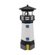 thumbnail image 2 of Torre de luz solar de 35,5 cm de alto con luces LED giratorias. Iluminación solar de 360 grados para exteriores, jardín y patio., 2 of 9