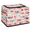 Multicolor 4, variant on CURLYOOT Tropical Bird Storage Bin with Zipper Lid, Parrot Toucan Leaves Fabric Storage Basket with Handles, Decorative Foldable Storages Box Clothes Organizer for Closet, Shelf