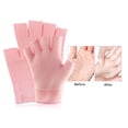 thumbnail image 4 of Guantes Hidratantes Sin Dedos, 1 Par Reutilizables Guantes de Gel Hidratantes Lavables para Uso Diario, 4 of 7