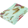 thumbnail image 3 of Dreamtimes Wild Flower Rose 2 pcs Hand Towels Set, Soft Lightweight Highly Absorbent Towel for Bathroom Toilet Kitchen Beach 28.3x14.4in, 3 of 7