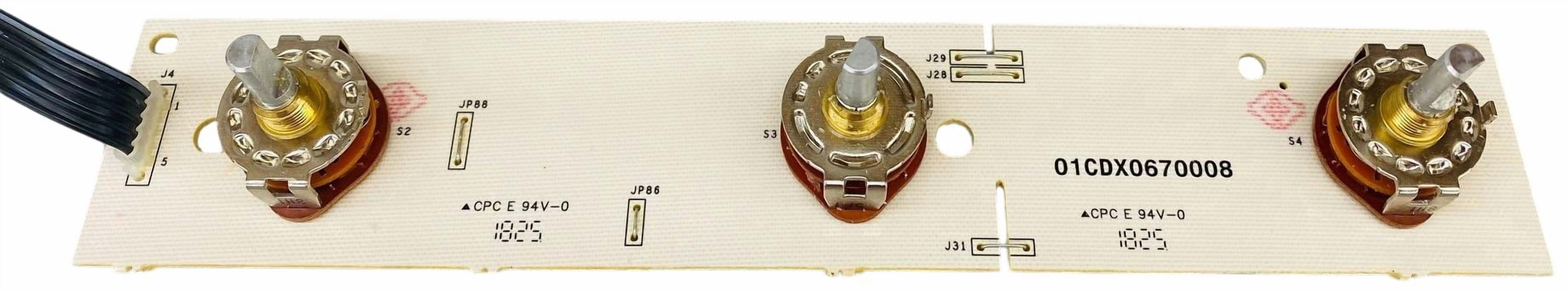 Mounted Main Control Board fits General Electric, AP4980168, WH12X10475
