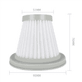 thumbnail image 4 of Filters 16Pcs for DX118C DX128C Vacuum Cleaner Accessories Sweeping Robot Replacement Part Cleaning, 4 of 6