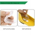 thumbnail image 4 of 2 Pairs Medial & Lateral Heel Wedge Silicone Insoles - Corrective Adhesive Shoe Inserts for Foot Alignment, Knock Knee Pain, Bow Legs, Osteoarthritis for Men and Women, 4 of 6