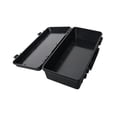 thumbnail image 3 of Organizador de la caja de herramientas Conveniente estuche portátil para el hogar del almacén de troncal Negro, 3 of 8