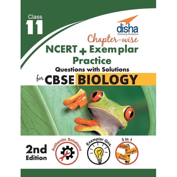 Chapter-wise NCERT   Exemplar   Practice Questions with Solutions for CBSE Biology Class 11, (Paperback)
