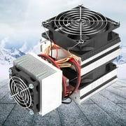 Yosoo Refroidisseur thermoélectrique, dispositif de refroidissement à la réfrigération semi-conducteur Refroidisseur thermoélectrique bricolage mini-réfrigérateur, système de réfrigération