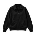 thumbnail image 5 of Enjoytime Sweatshirt for Women Collared Long Sleeve Full Zip Up Jacket Comfy Casual Work Fashion Sweatshirts 2026, 5 of 6