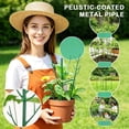thumbnail image 6 of Plant Stakes Set, Stackable Plant Support, Garden Plant Support Stakes for Indoor Outdoor Plants, Climbing Structures Holder Stick Moss Pole for Support Tall Potted Plants (Green 4PCS), 6 of 8