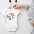 thumbnail image 5 of Funny Christmas I Drank Santa Milk Romper Boys or Girls Infant Baby Brisco Brands 24M, 5 of 6