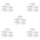 thumbnail image 1 of Billuyoard Contenedores de almacenamiento transparentes - Fácil organización Tapa transparente Grado alimenticio Tapa hermética Blanco lechoso Type2 NO2, 1 of 6