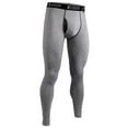 thumbnail image 2 of 2UNDR Men's Long John (Heather Grey, Large), 2 of 4