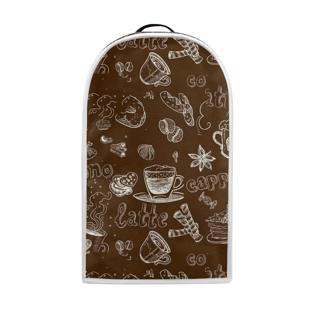 Renewold Coffee Dessert Design Blender Cover Compatible with Blender