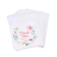 thumbnail image 1 of 100 Pcs Self Adhesive Thank You Rose Flower Decorated Packaging Bags for Candy and Cookies 7x10cm, 1 of 3