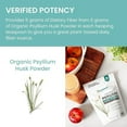 thumbnail image 3 of Himalaya Organic Psyllium Husk Powder, Daily Dietary Fiber Supplement, Appetite Management, 56-Teaspoon Supply, 12 Oz, 3 of 5