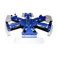thumbnail image 3 of 6 Color 6 Station Screen Printing Press Screen Printing Machine with Fixed Board, 3 of 5