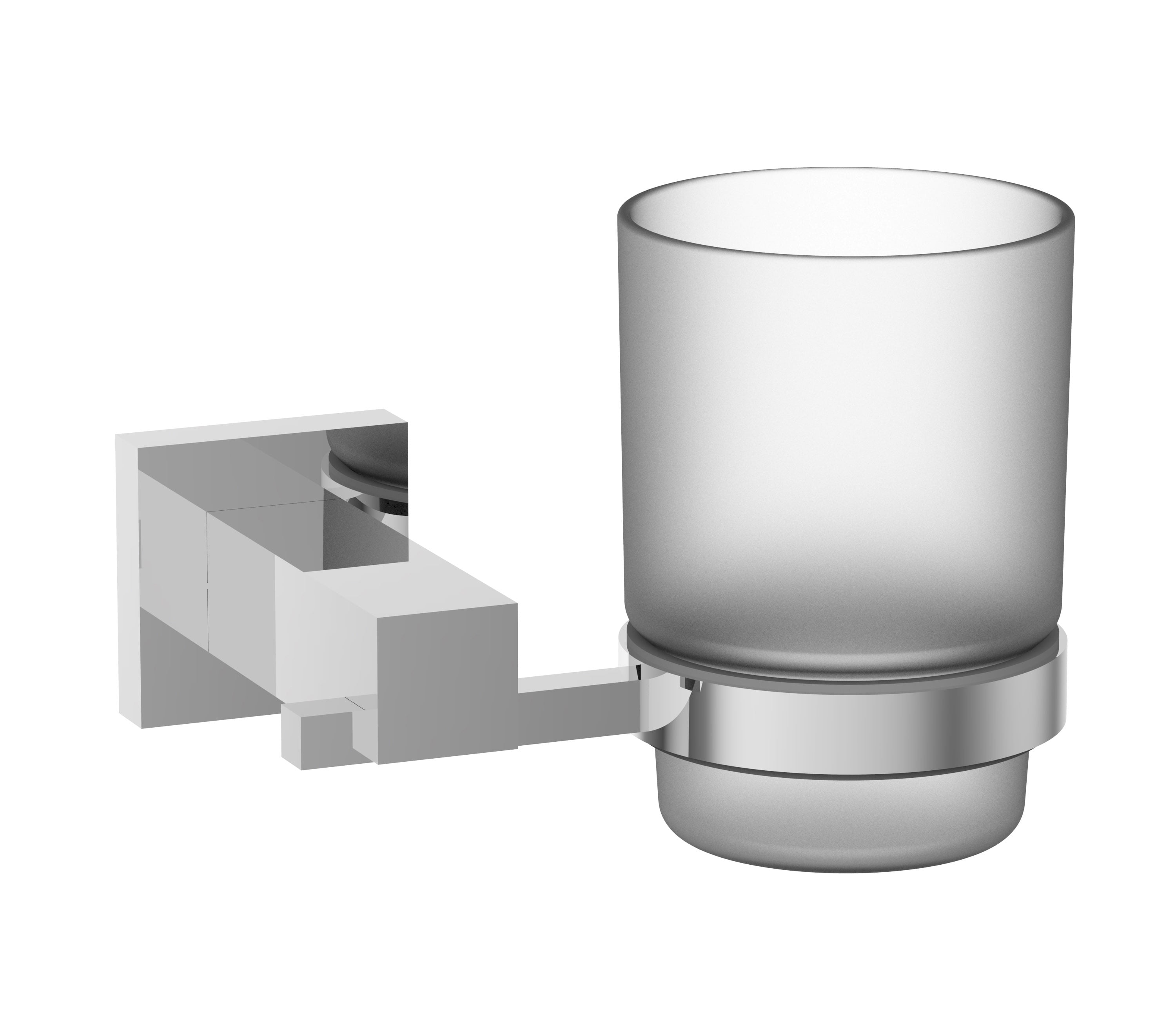 Eviva Holdy Tooth Brush Holder (Brushed Nickel) Bathroom Accessories