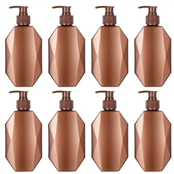 8pcs 300 ml de botella de botella de botella Dispensador de cuerpo recargable CUIDADO CUIDADO líquido Botella vacía