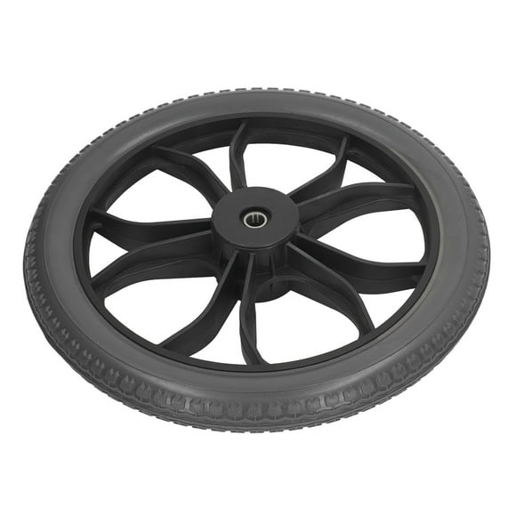 Rueda Trasera para Silla de Ruedas Nikou Manual 14 Pulgadas Poliuretano